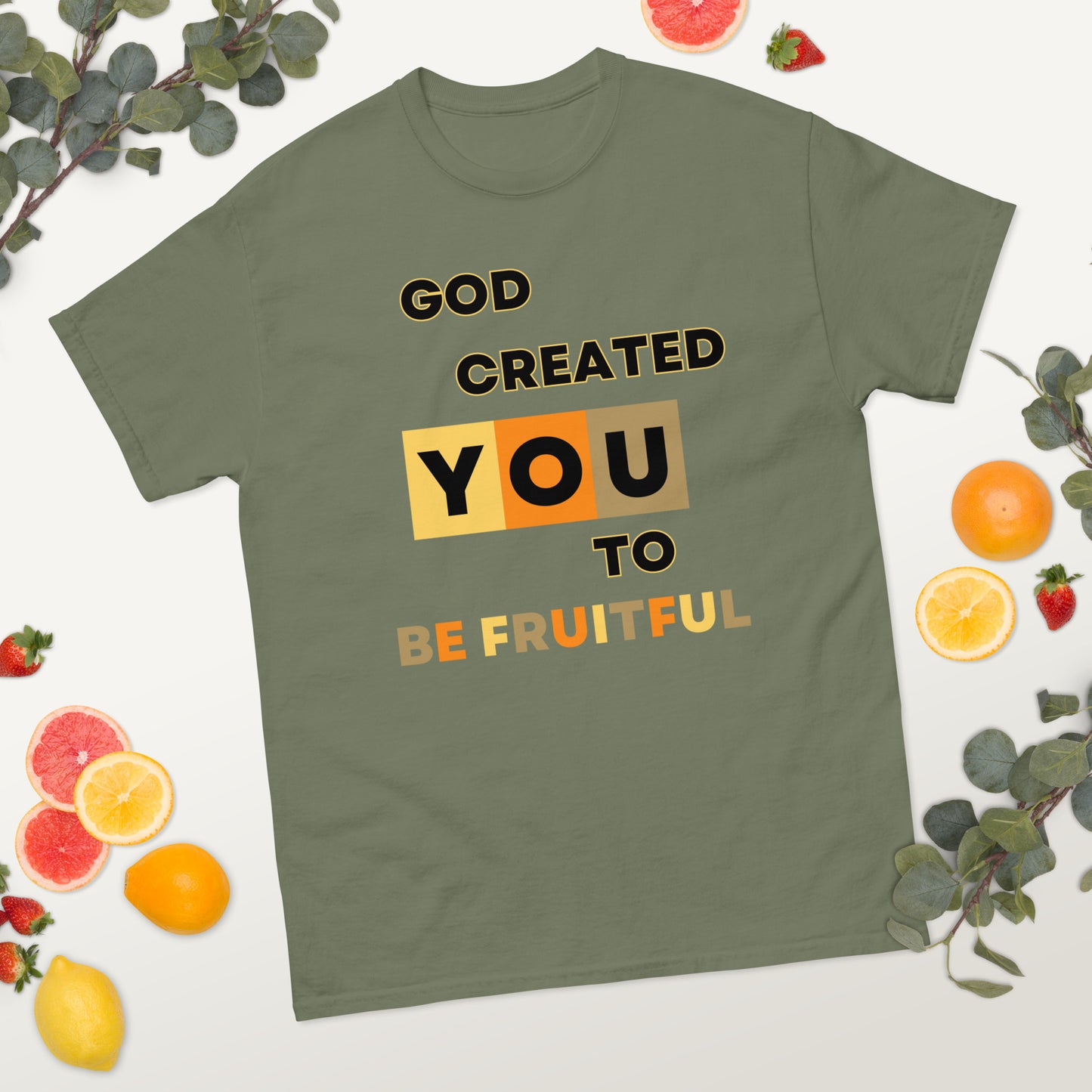 God Created You To Be Fruitful Unisex t-shirt