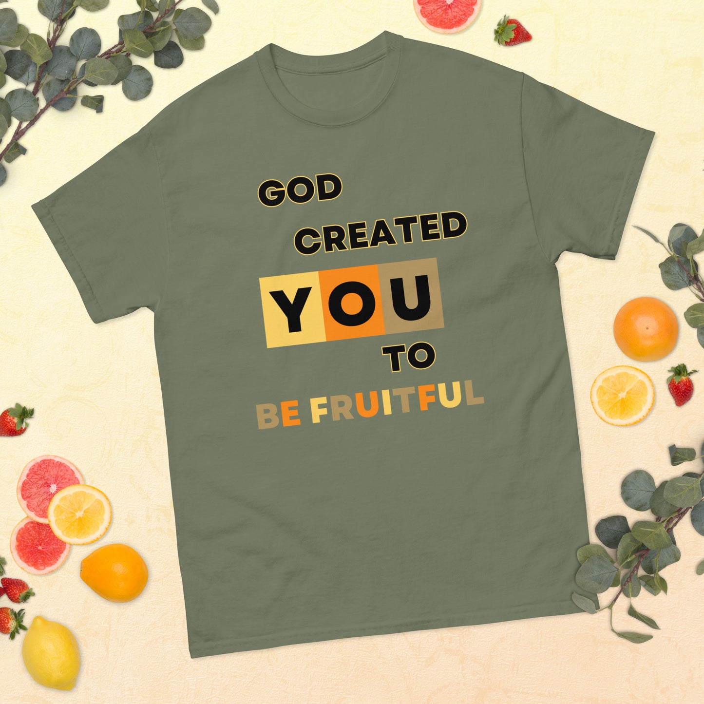 God Created You To Be Fruitful Unisex t-shirt