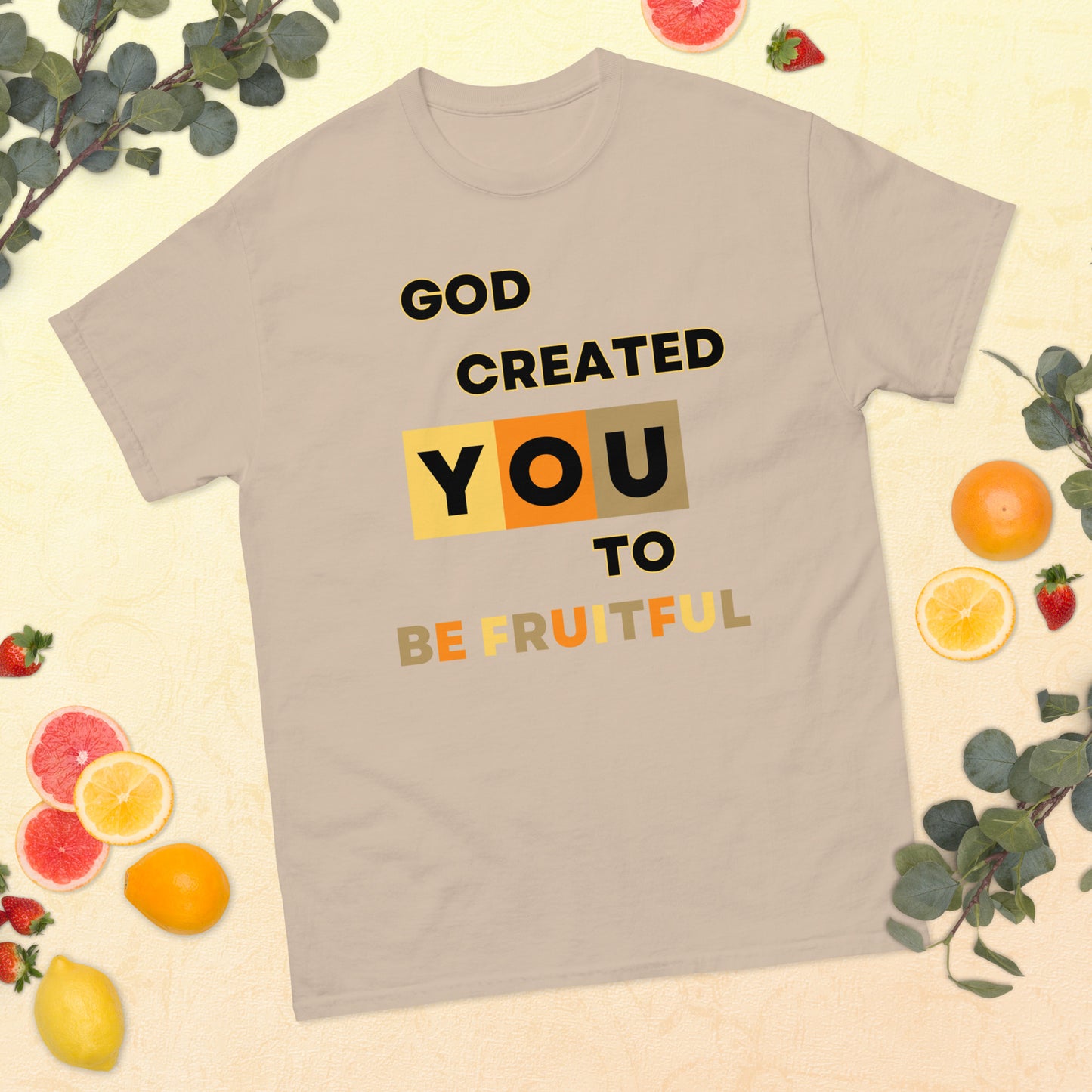 God Created You To Be Fruitful Unisex t-shirt