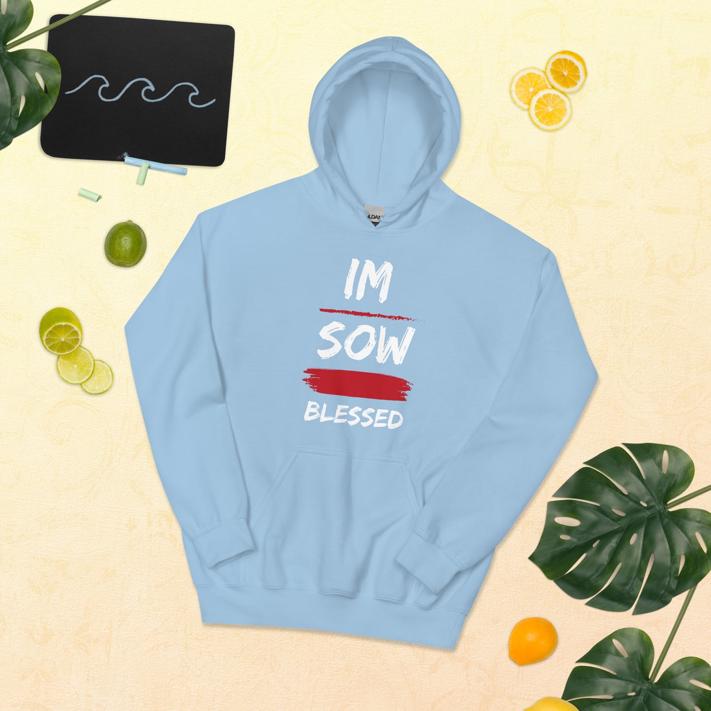 Im Sow Blessed Unisex Hoodie