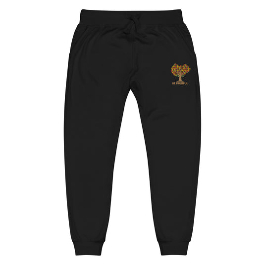 Be Fruitful Embroidered Unisex fleece sweatpants