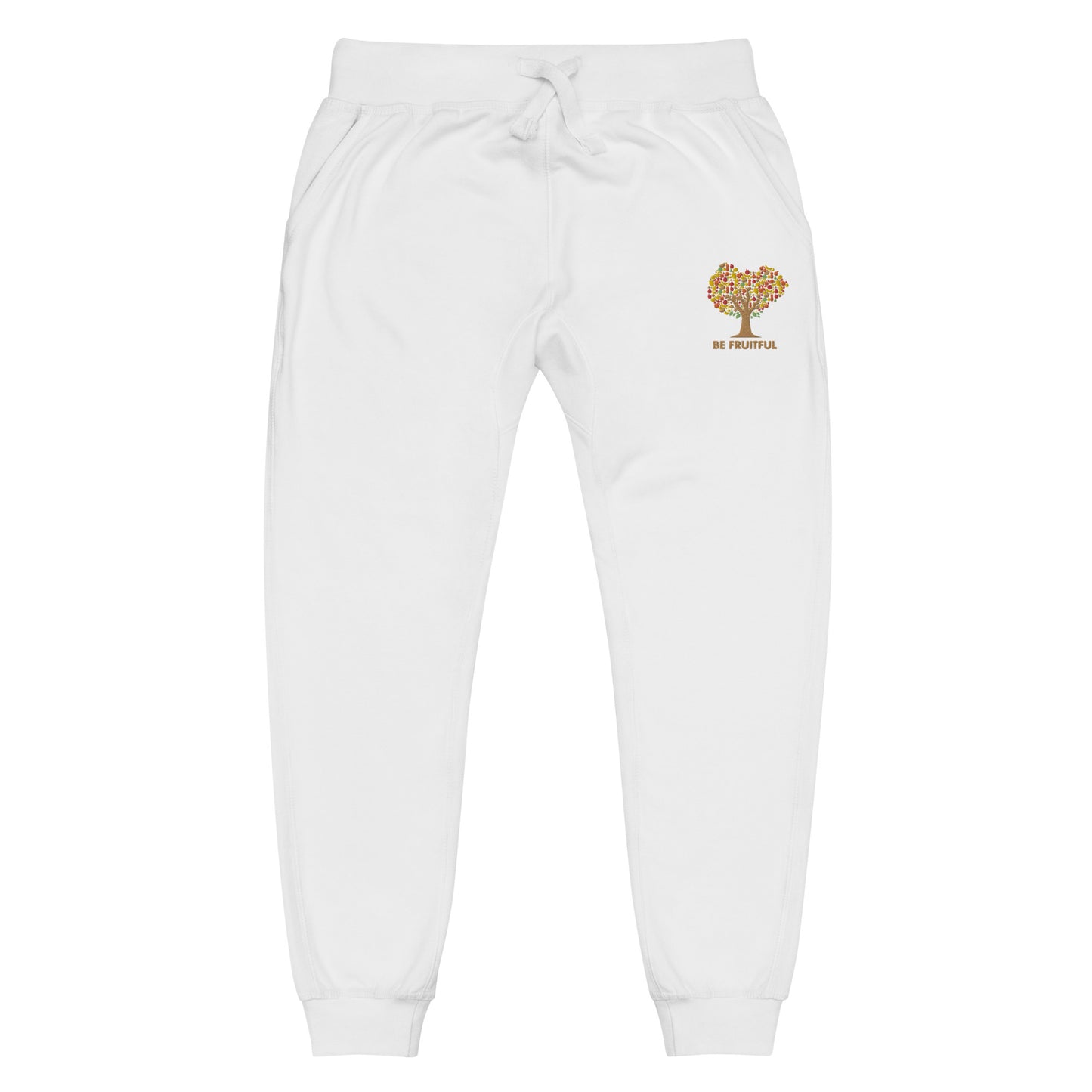 Be Fruitful Embroidered Unisex fleece sweatpants